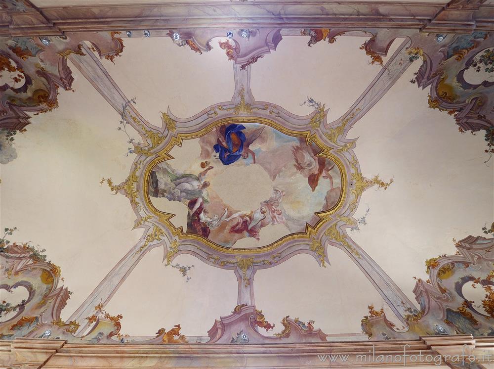 Busto Arsizio (Varese) - Volta della parte posteriore della Chiesa di San Gregorio Magno in Camposanto